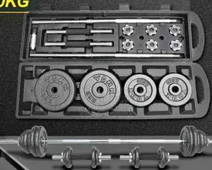 New New 50 KGS Dumbbells With Case Chrome Available