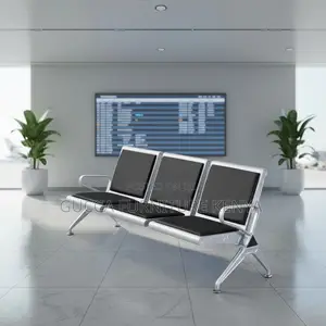3-link Heavy Duty Reception Waiting Office Bench