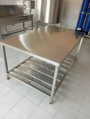 Heavy Gauge Commercial Stainless Steel Working Table