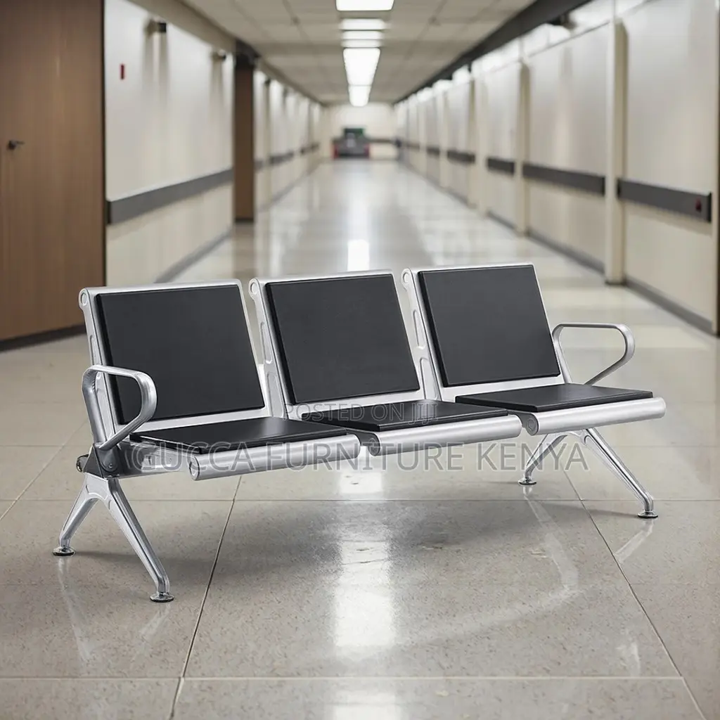 3-link Heavy Duty Reception Waiting Office Bench