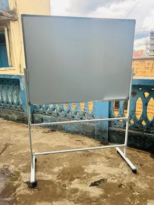 Wheel Stand With Whiteboard and Pens Available
