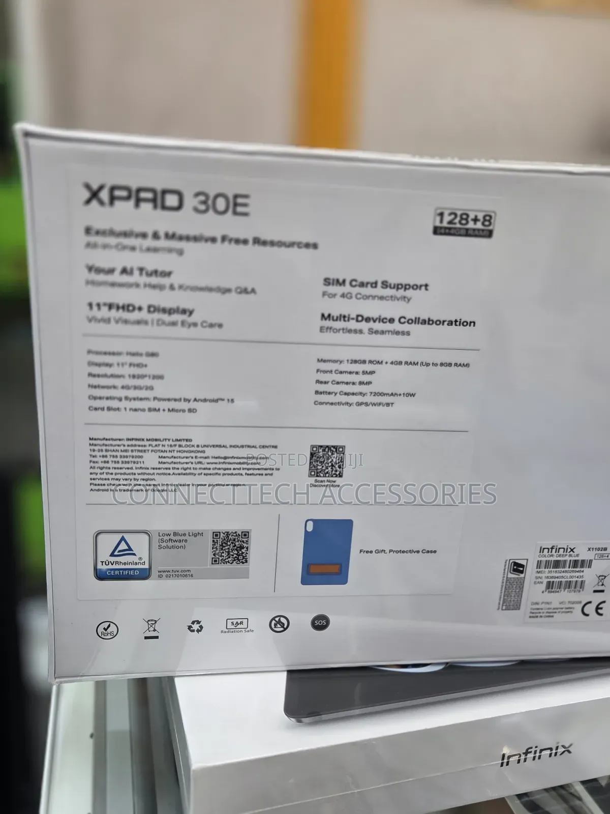 New Infinix Xpad 128 GB Black