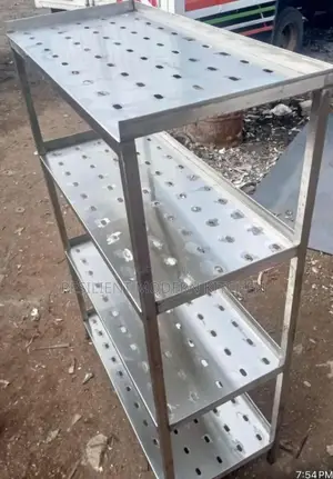 Heavy Duty Stainless Steel Perforated Kitchen Rack