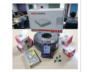 Hikvision 4 Channel CCTV Kit//Hikvision 4 Channel CCTV Kit