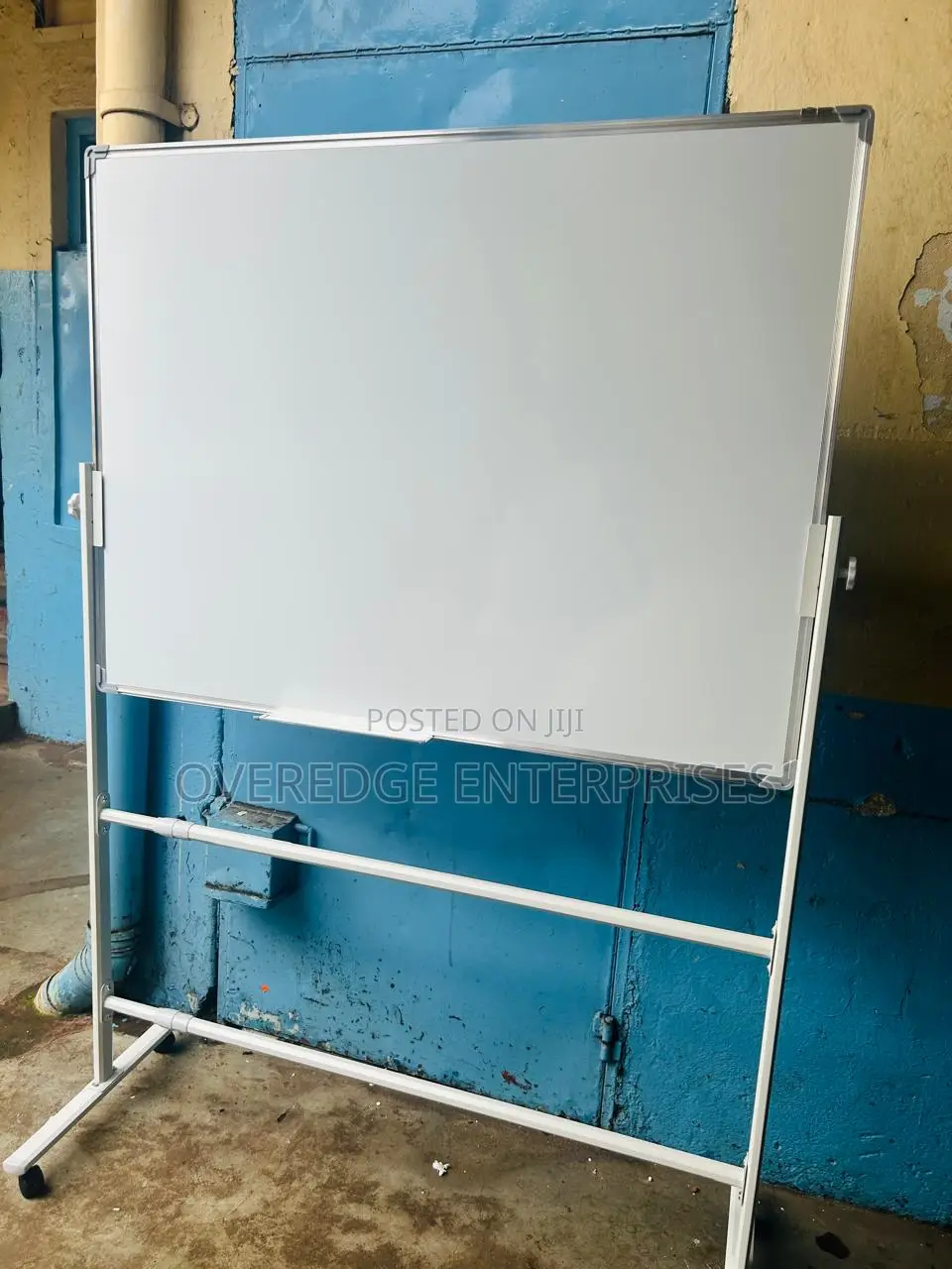 Durable and Smooth White=Board and Stands