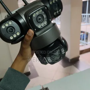 Smart Home Triple Lens 4g Enabled CCTV Solar Powered