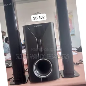Ailyons V527 2.1‐Channel Tall Boy Speakers – Bluetooth, Usb, Fm