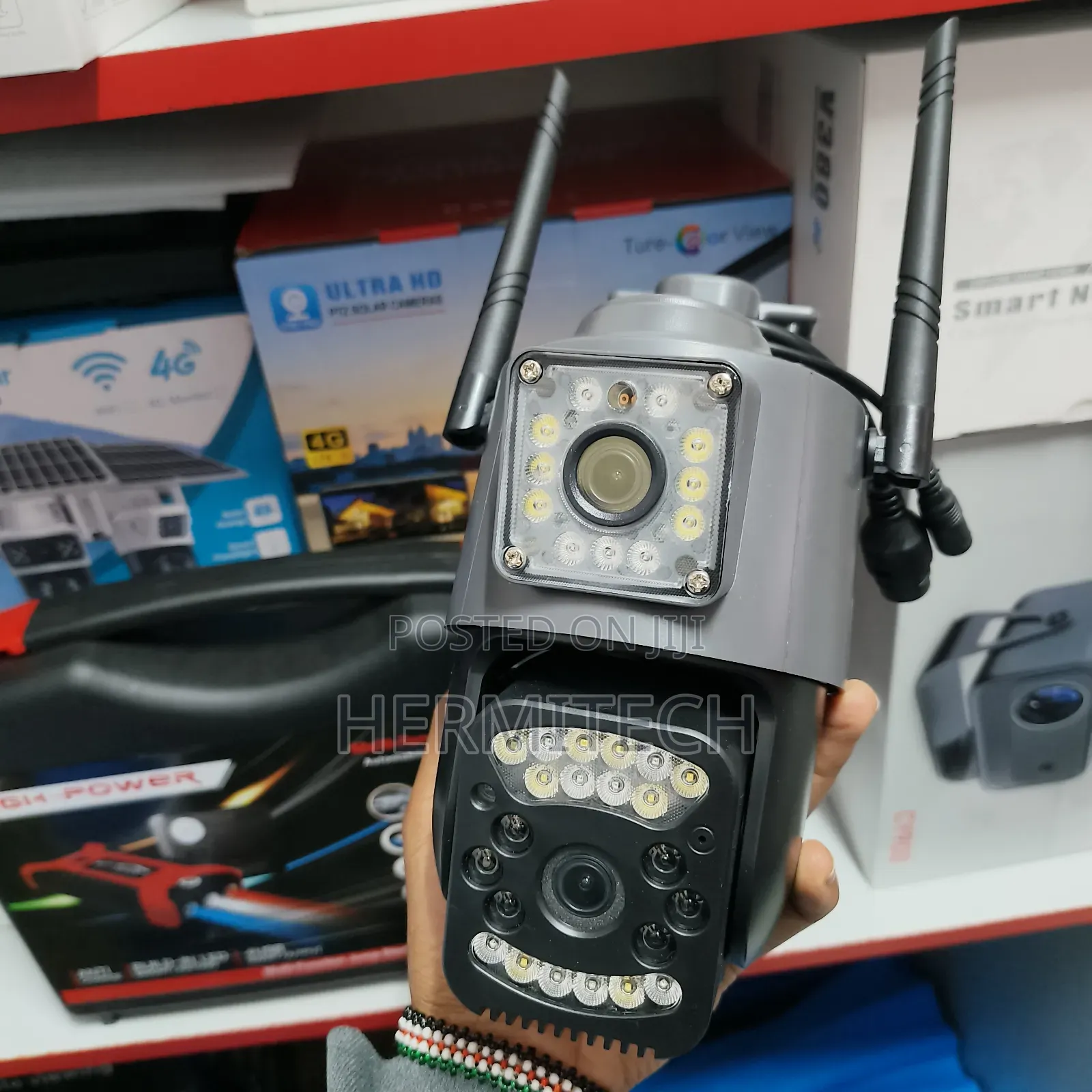 Smart Home Camera With Dual Lens