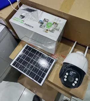 New 4g V380 Single Lens Solar Camera With Simcard Slot