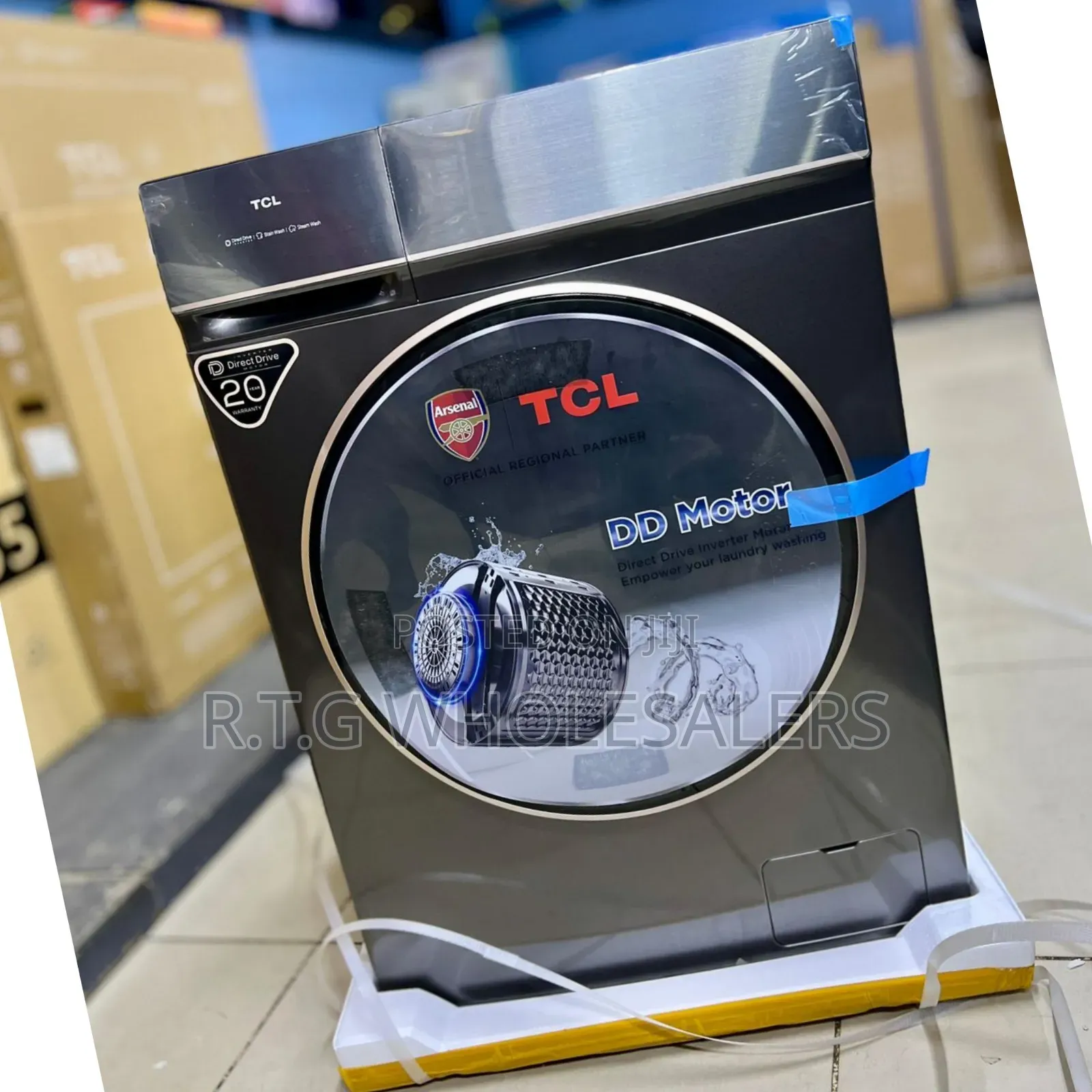 TCL 9 Kg Washer – Efficient Wash Spin, Easy‐Use Controls