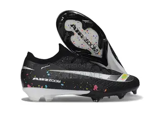 Air Zoom Black "Splatter" Vapor 16 Soccer Shoes
