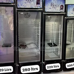 Roch 229l Vertical Display Fridge Rsf‐290‐O – Upright Cooler