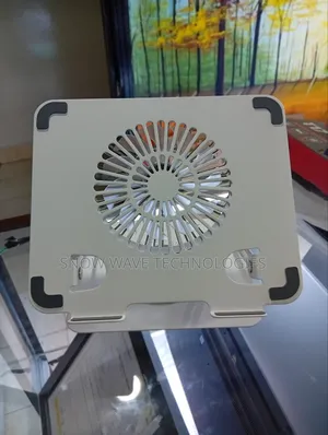 360° Rotating Laptop Stand With Detachable Fan