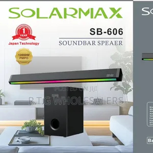 Solarmax 3.1 Channel Soundbar With Wireless Woofer Multimedia