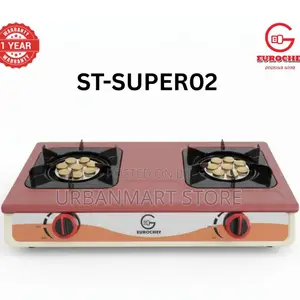 Eurochef Double Burner Tabletop LPG Gas Cooker