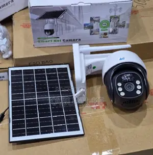4g Solar Powered Ptz Simcard Solar Camera V380 Outdoor