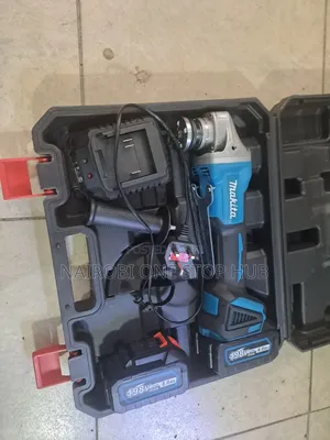 Cordless Angle Grinder With 2 Batteries