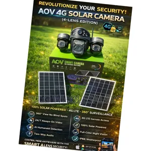 Solguard 4g Solar Camera – 360° Panoramic Ai Security