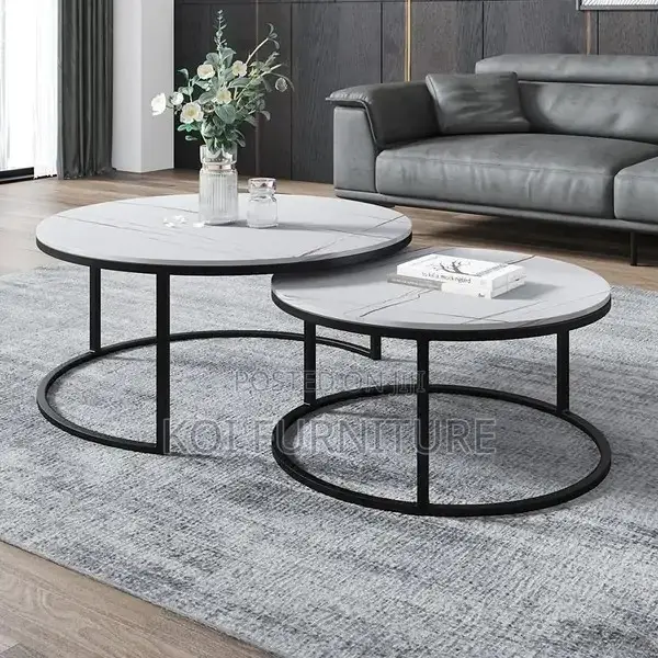 Coffee Table : Modern Koi Classic Round Coffee Table