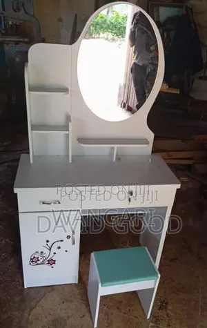 Dressing Table White or Brown