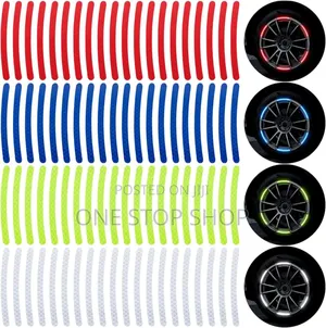 20pcs Different Reflective Sticker Colors for All Car Tyres