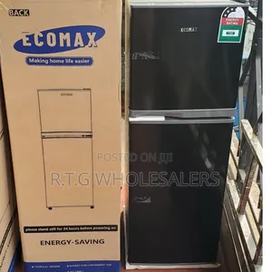 Ecomax 138 Litres Energy-Saving Double Door Fridge