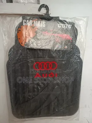 5pc Audi Black Waterproof Carpet Mats