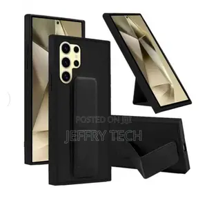 Samsung Galaxy S24 Ultra Kickstand Case F Silicone Cover With a Stand
