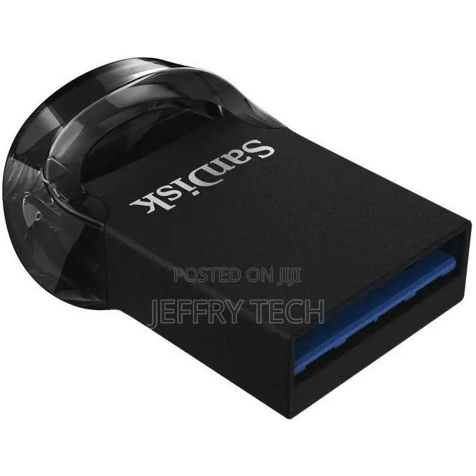 Sandisk Ultra Fit Usb 3.1 Flash Drive - 128gb - Blac
