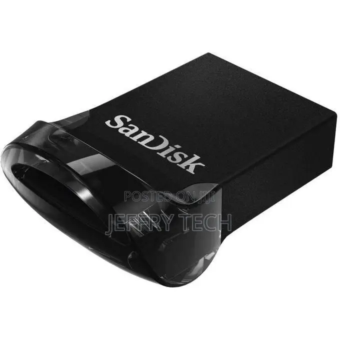 Sandisk Ultra Fit Usb 3.1 Flash Drive - 128gb - Blac