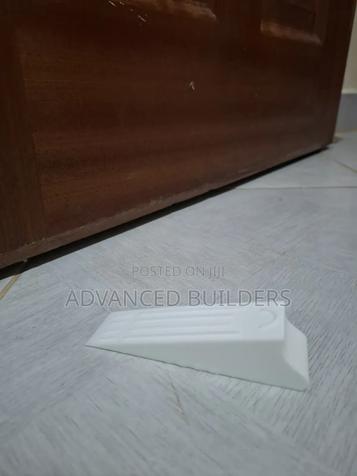 Plastic Door Stopper - White