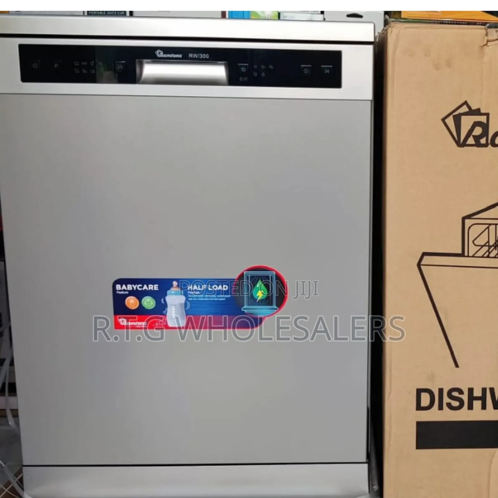 Ramtons 12 Place Settings Dishwasher Rw300 – Silver