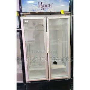 Roch 505l Glass Door Showcase Refrigerator RSF-680-O