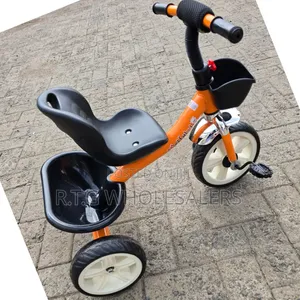 Executive Kids Tricycle With Adjustable Seat Safety Handles