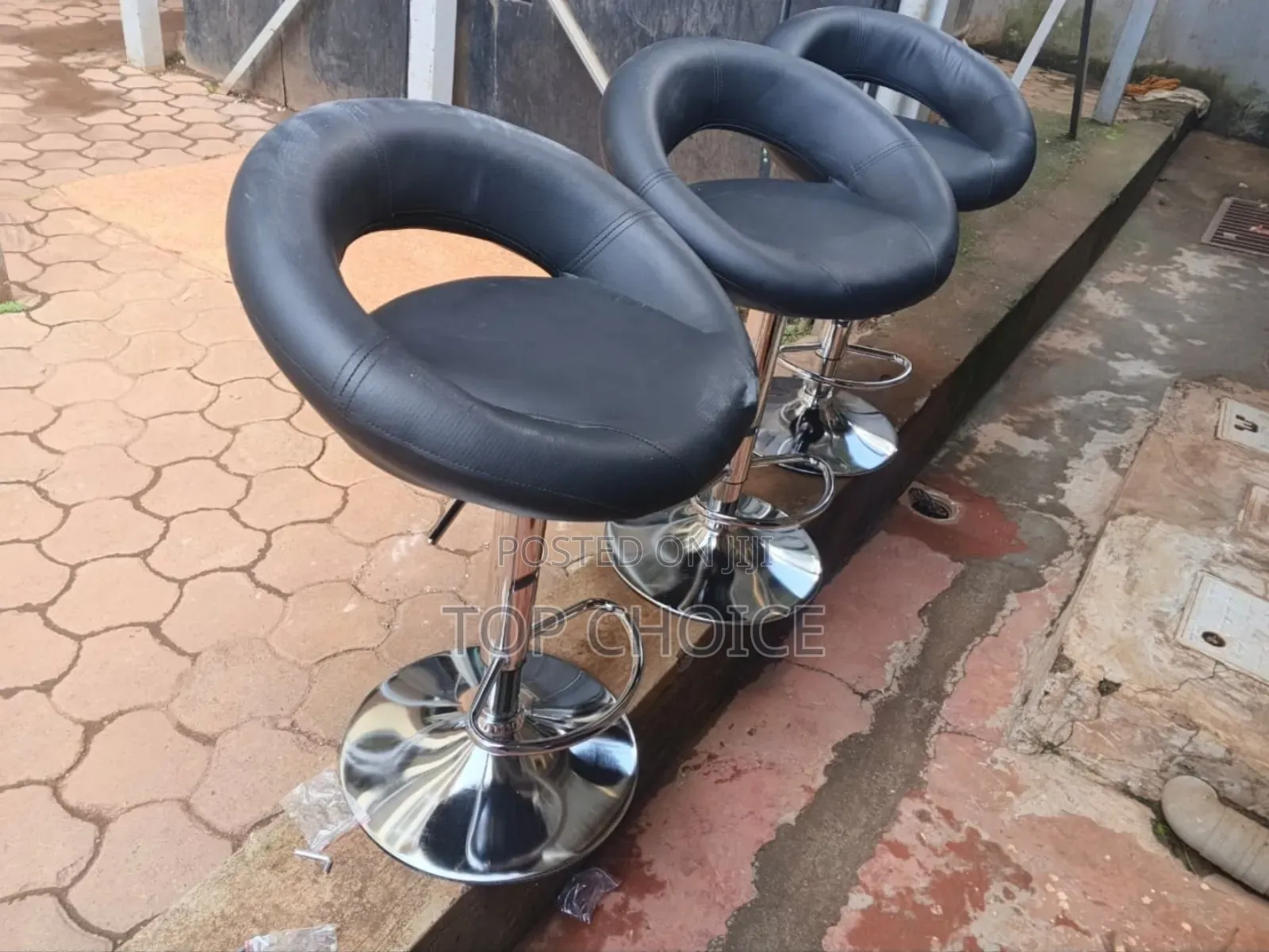Black High Counter Stools