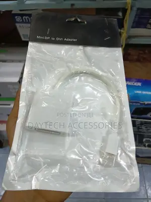 This Is a Mini Displayport to Dvi Adapter.