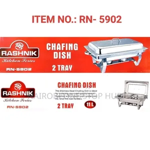11ltr Double Tray Chaffing Dish