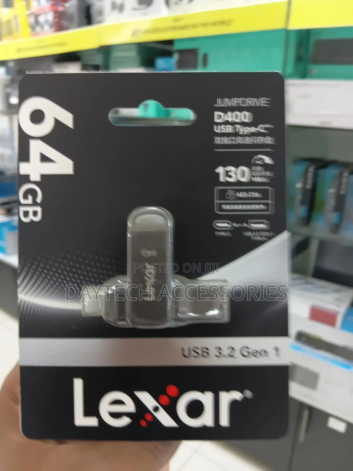 Lexar 64gb Lexar Dual Drive D400 Type-C and Type-A