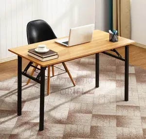 Modern Office Study Foldable Table : Folding Computer Table