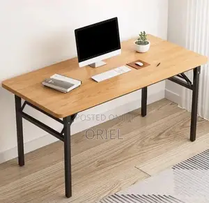 Modern Office Study Foldable Table : Folding Computer Table