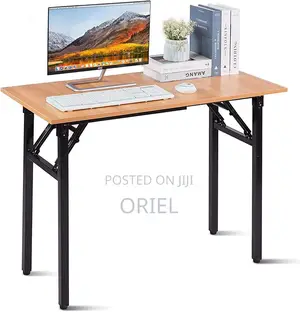 Modern Office Study Foldable Table : Folding Computer Table
