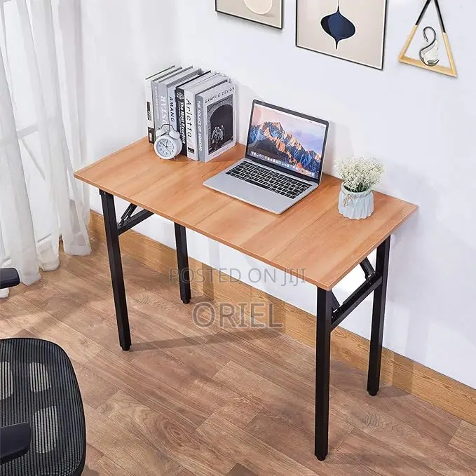 Modern Office Study Foldable Table : Folding Computer Table