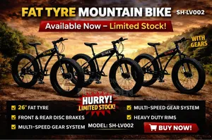 Suma Sh-Lv002 Fat Tyre Mountain Bike. Size 26