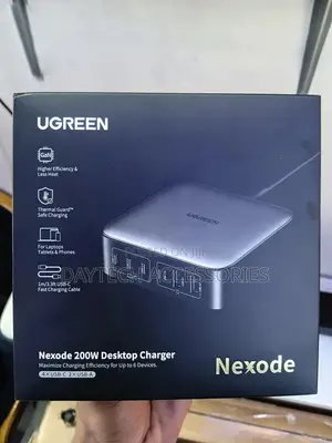 Ugreen Gan 200w Desktop Charger (6-port) - Cd271