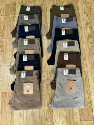 Men's Khaki and Jeans Trousers 3 Pairs Minimum
