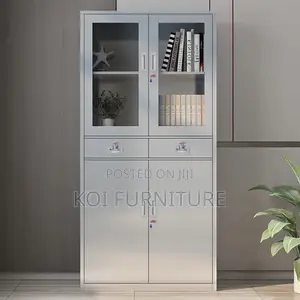 Office Cabinet : 2-Door Office Filing Cabinet With 2-Drawers