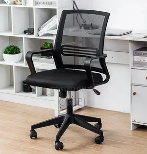 Modern Office Chair : Mid-Back Swivel Office Chair