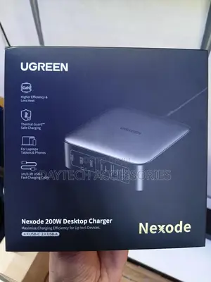 Ugreen Gan 200w Desktop Charging Station (6-Port)