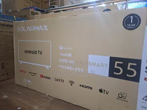 Solarmax 55-Inch Smart Android Frameless Tv