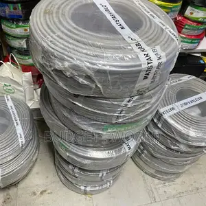 High Quality 2.5mm 3-Core Grey PVC Insulated Wiring Cable